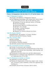 Pedagogy Of Life Science (English Version) Course- VII(B) 3rd Semester - Retail Maharaj