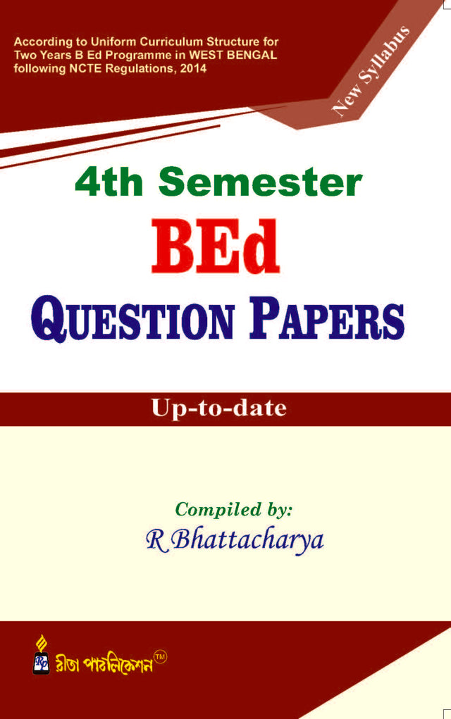 BEd Question Papers_4th Semester - Retail Maharaj