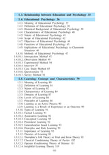 CC-2 Psychological Foundation of Education - Retail Maharaj