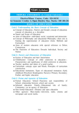 Sikshar Moulik Vitti (Basics of Education)_Tripura University_1st Sem_Minor_ED101M - Retail Maharaj
