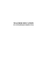 Teacher Education: Its contemporary Perspectives (English Version) - Retail Maharaj