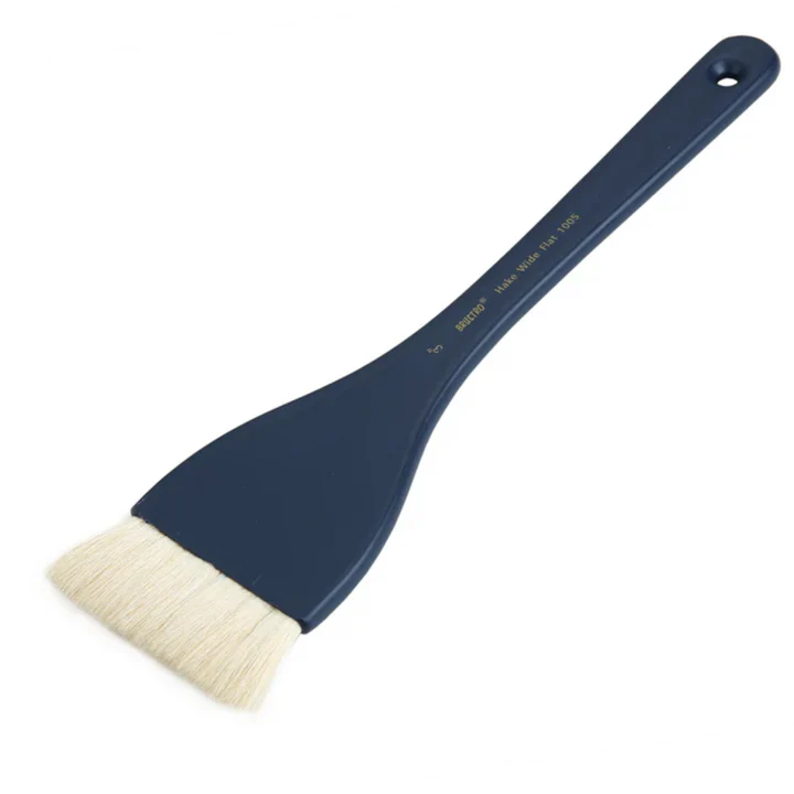 Brustro Artists Hake Flat Watercolour Brush Series 1005 Size 3 Inch - Retail Maharaj