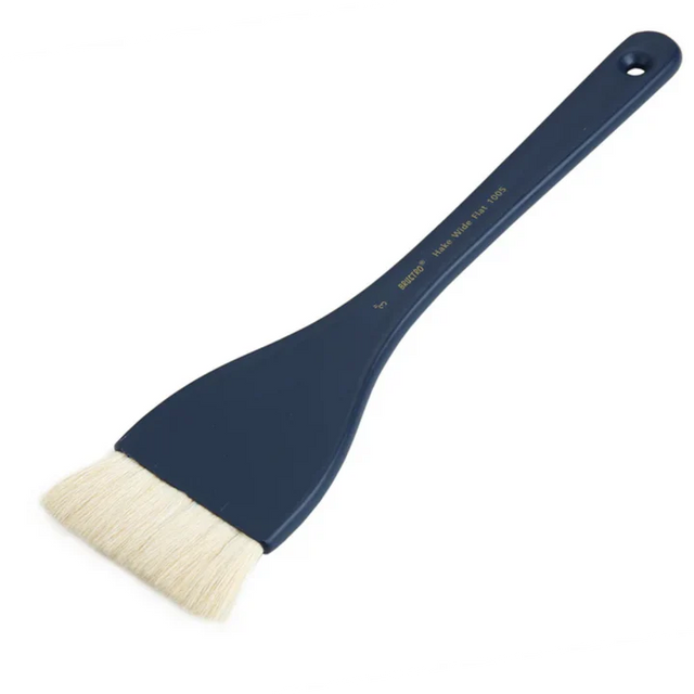 Brustro Artists Hake Flat Watercolour Brush Series 1005 Size 3 Inch - Retail Maharaj