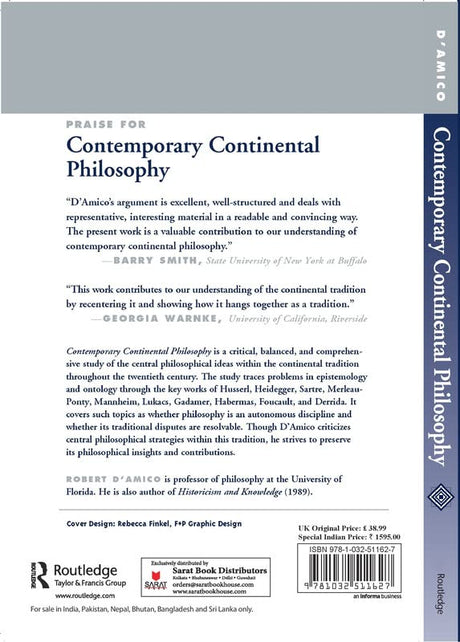 Contemporary Continental Philosophy - Retail Maharaj