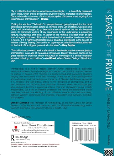 In Search of the Primitive:A Critique of Civilization - Retail Maharaj