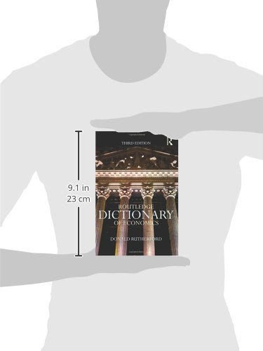 Routledge Dictionary of Economics - Retail Maharaj