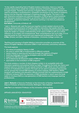 Teaching and Learning in English Medium Instruction:An Introduction - Retail Maharaj