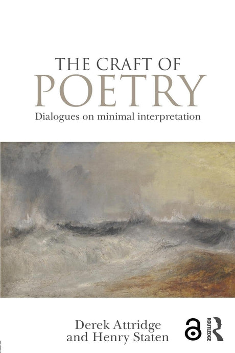 The Craft of Poetry: Dialogues on Minimal Interpretation - Retail Maharaj