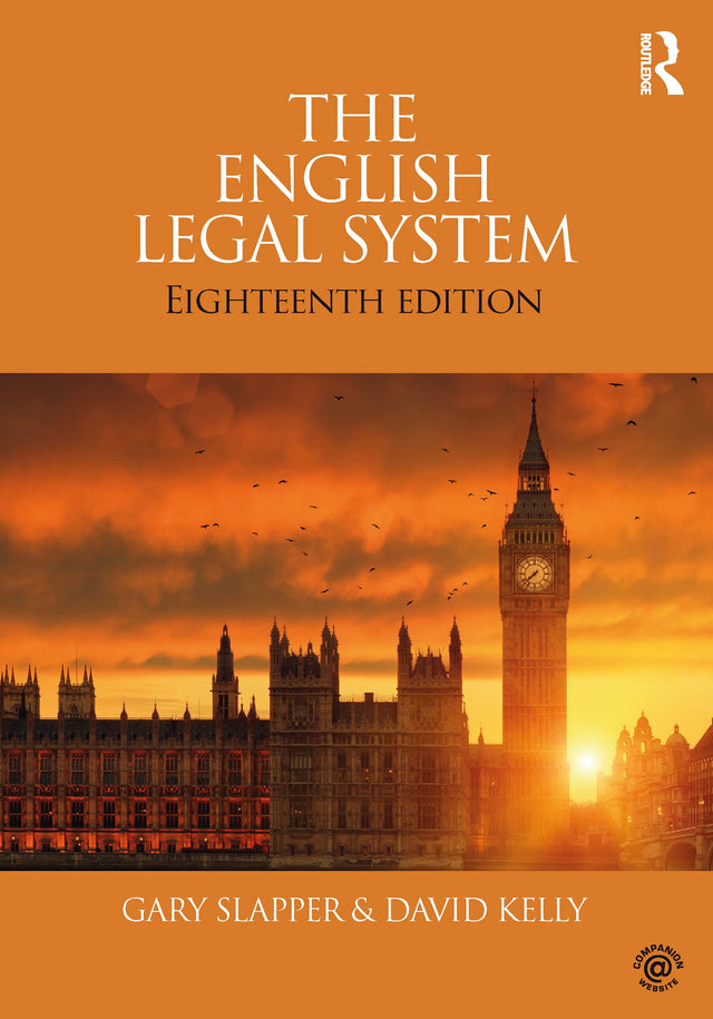 The English Legal System: 2015-2016 - Retail Maharaj