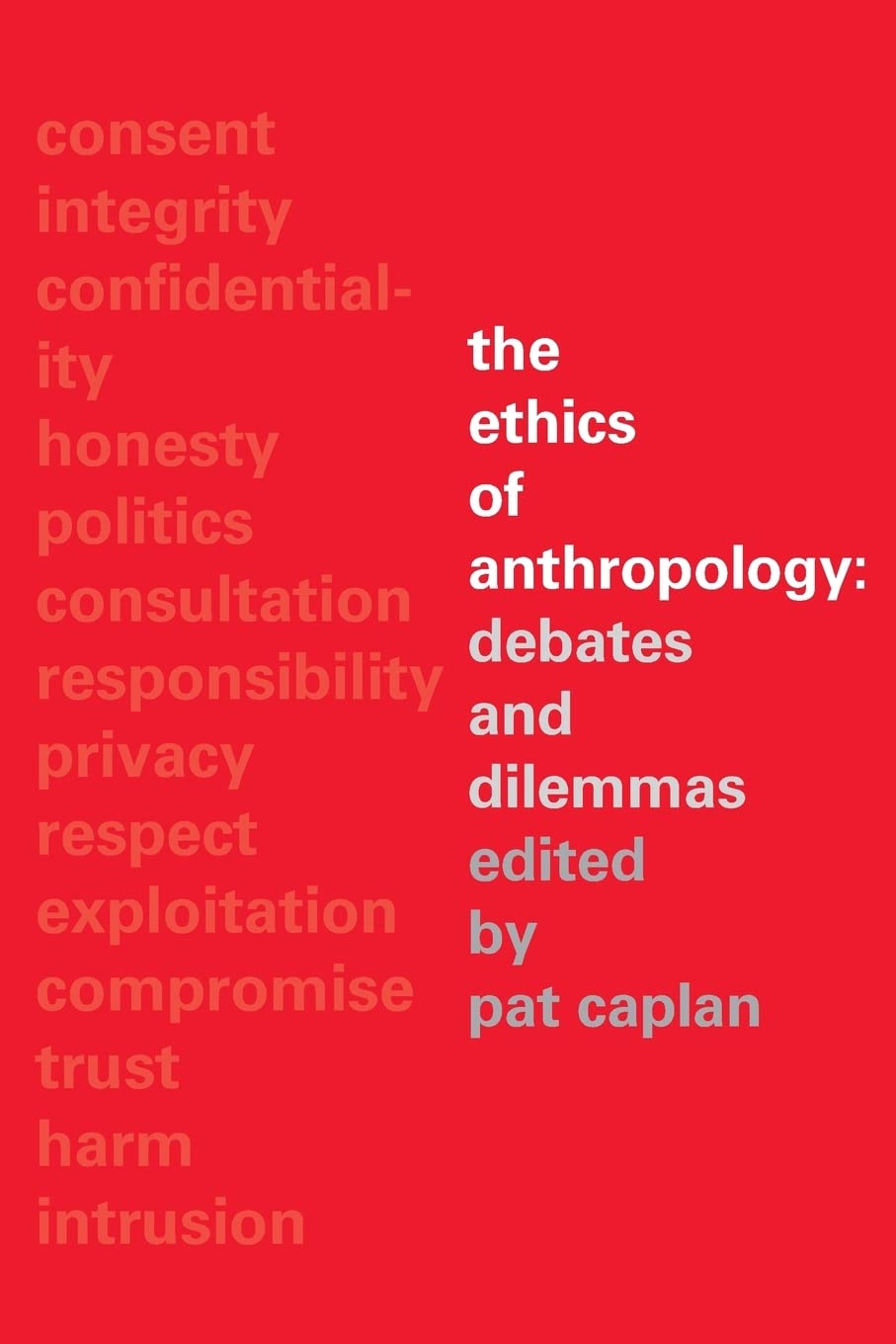 The Ethics of Anthropology: Debates and Dilemmas - Retail Maharaj