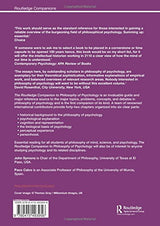 The Routledge Companion to Philosophy of Psychology (Routledge Philosophy Companions) - Retail Maharaj
