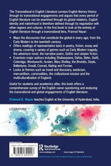 The Transnational in English Literature: Shakespeare to the Modern - Retail Maharaj