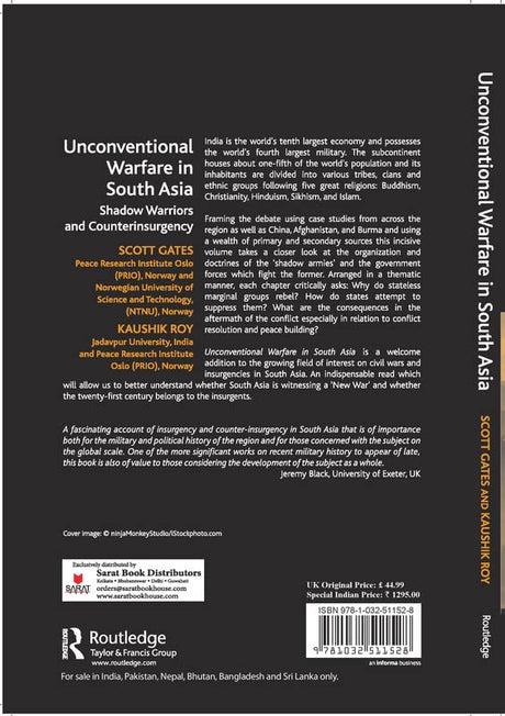 Unconventional Warfare in South Asia - Retail Maharaj