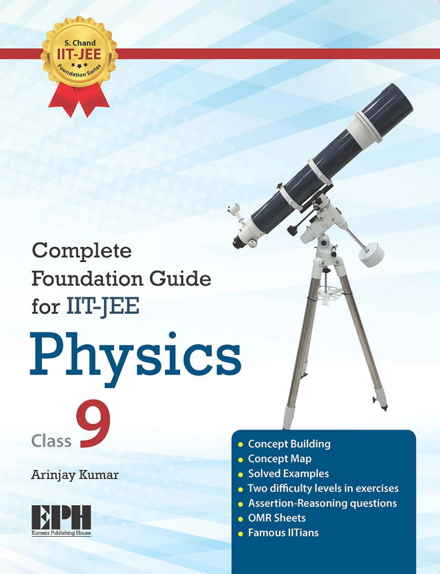 Complete Foundation Guide For IIT JEE Physics Class 9 - Retail Maharaj