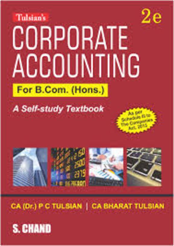 Corporate Accounting Bcom Self Study Textbook - Retail Maharaj