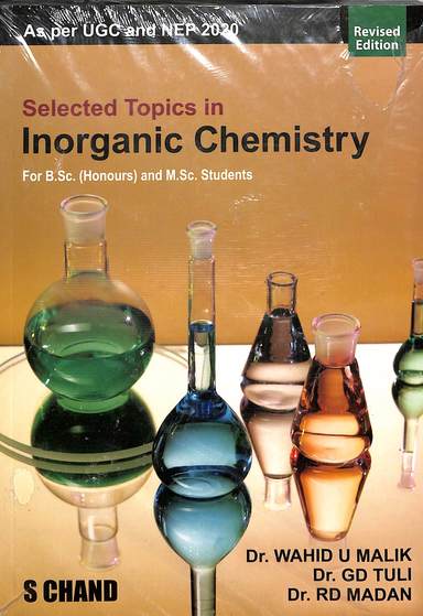 Selected Topics In Inorganic Chemistry - Retail Maharaj