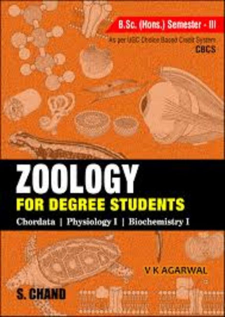 Zoology For Degree Students Bsc 3 Sem Chordata Physiology 1 Biochemistry 1 - Retail Maharaj