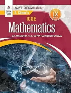 S. Chands ICSE Mathematics Book 1 Class 9 - Retail Maharaj