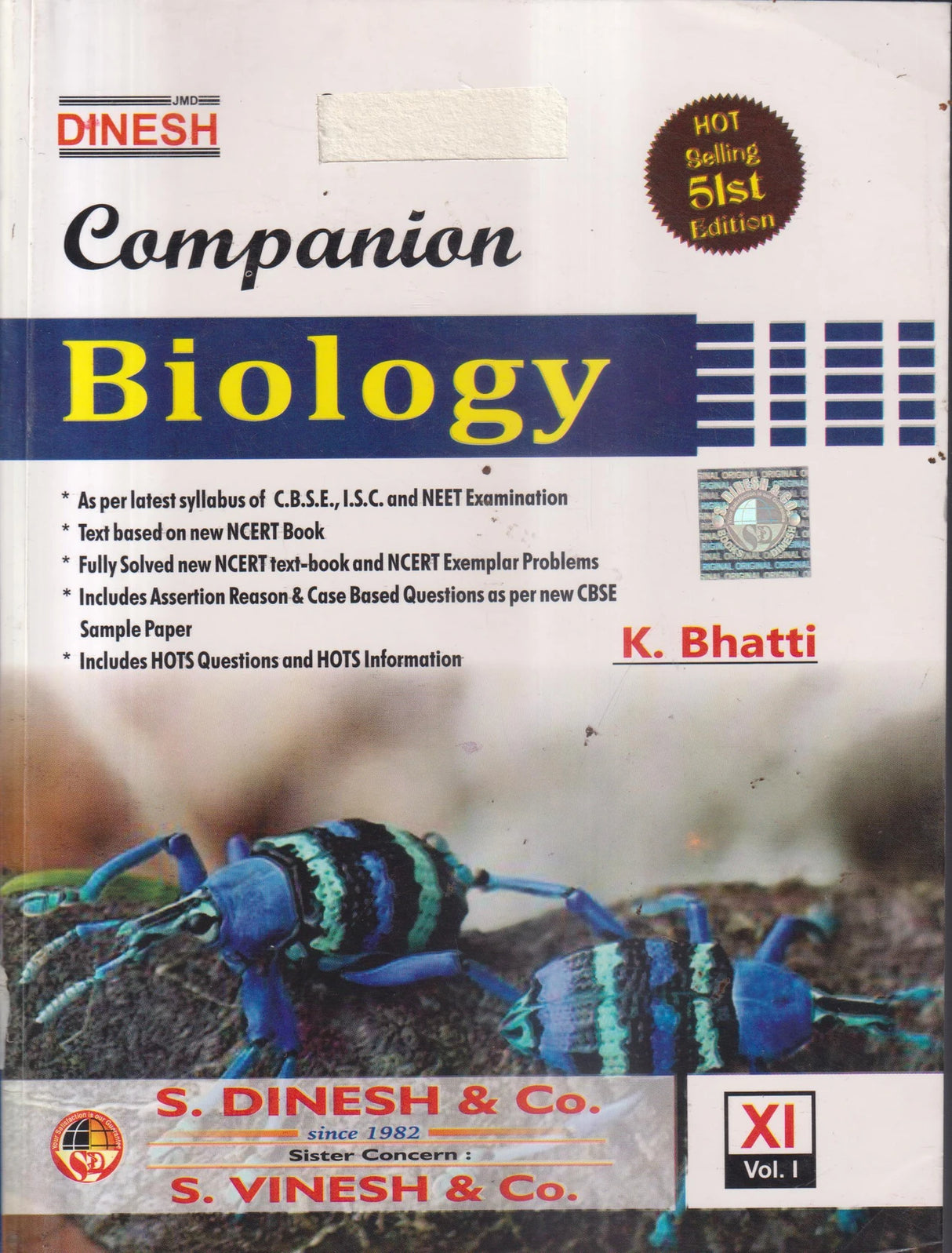 Companion Biology for Class 11 (Vol 1 & 2) - Retail Maharaj