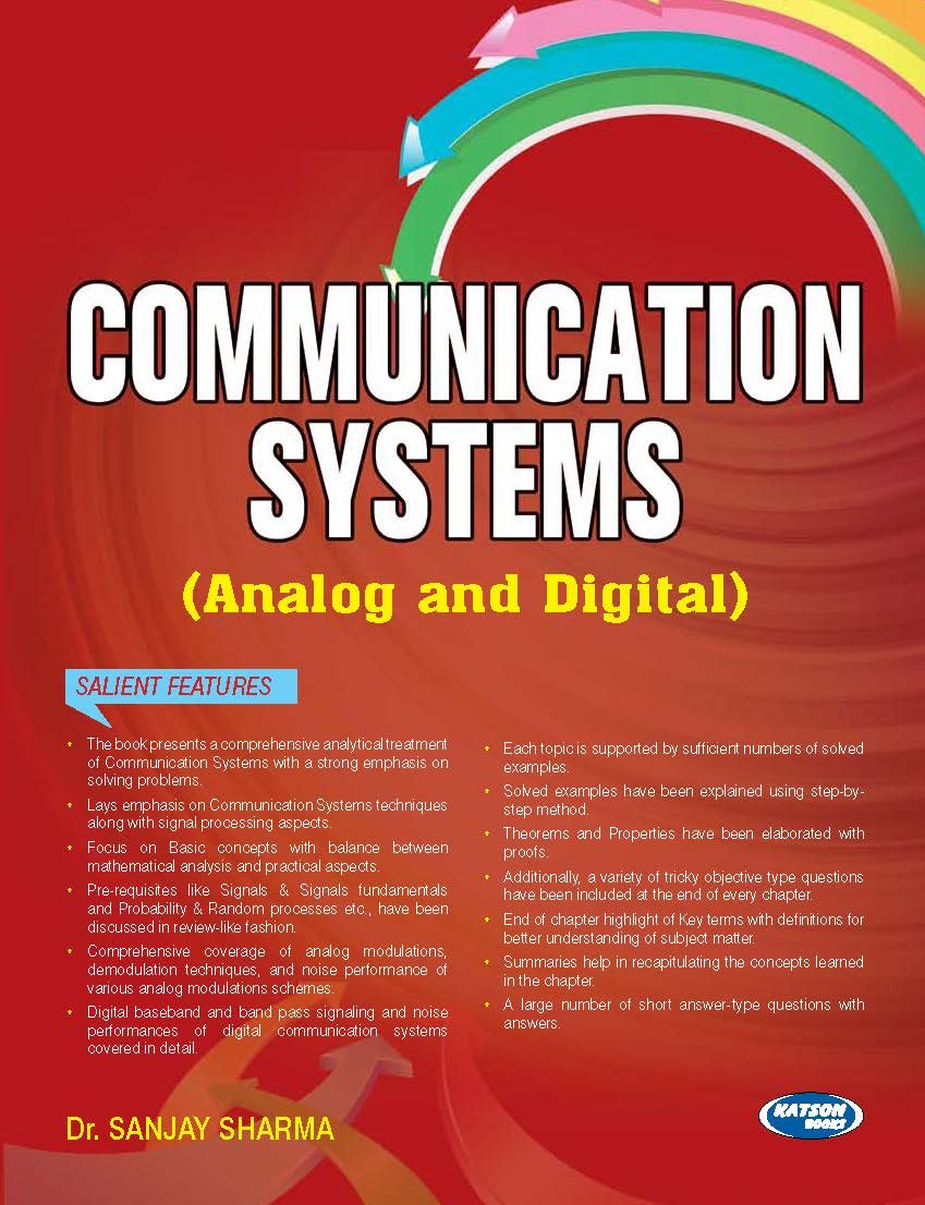Communication Systems Analog & Digital - Retail Maharaj