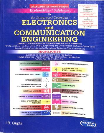 Explanations/Solutions To An Integrated Course In Electronics And Communication Engineering - Retail Maharaj
