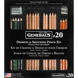 General’s Classic Drawing and Sketching Kit – 22 Piece Artist Set - Retail Maharaj