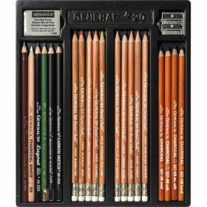 GENERAL’S Classic Drawing & Sketching Kit 22 Pieces #20KIT - Retail Maharaj