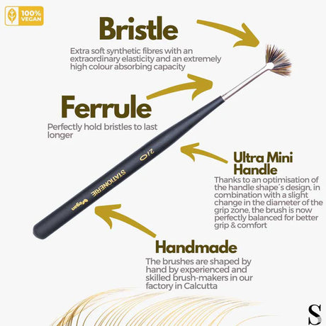 Stationerie Ultra Mini Paint Brush Set of 6 - Retail Maharaj
