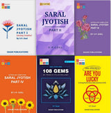 Saral Jyotish Part 1,2,3,4,5 - Astrology Simplifies (Series of 5 Books) - Retail Maharaj