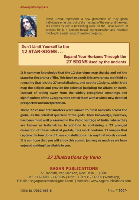 The Book of Nakshatras The Original Book By Prash Trivedi - (English Version) - Retail Maharaj