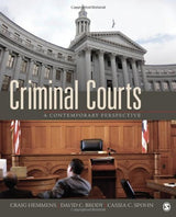 Criminal Courts: A Contemporary Perspective - Retail Maharaj