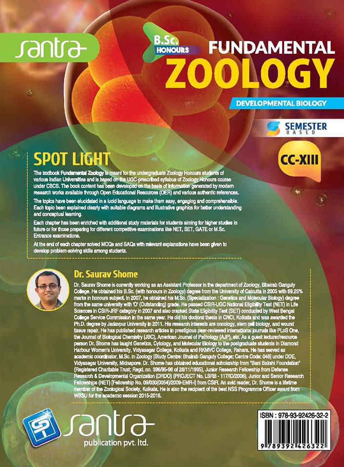 Fundamental Zoology Hons (Developemental Biology) - Retail Maharaj