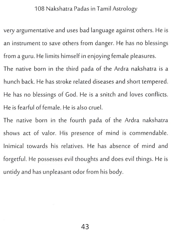 108 Nakshatra Padas in Tamil Astrology (Part 1) [English] - Retail Maharaj