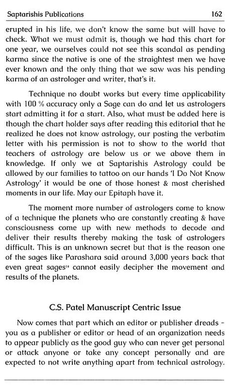 Saptarishis Astrology Sunil John's Techniques Volume 1 [English] By Sunil John - Retail Maharaj
