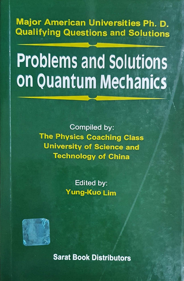 PROBLEMS AND SOLUTIONS ON QUANTUM MECHANICS - Retail Maharaj