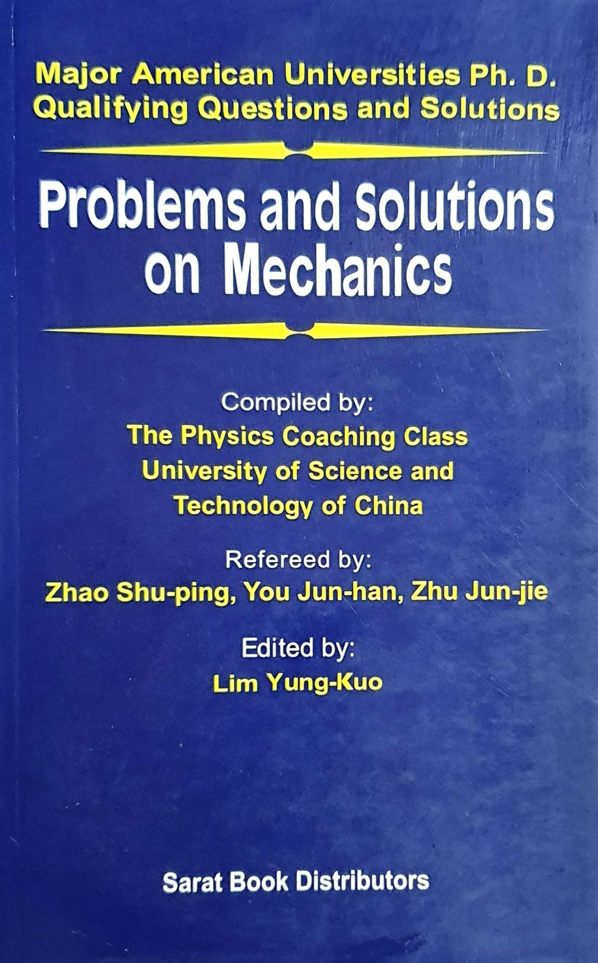 Problems and Solutions on Mechanics - Retail Maharaj
