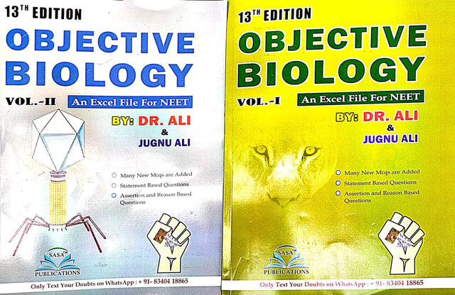 Objective Biology Vol-1 & 2 (English Version) - Retail Maharaj