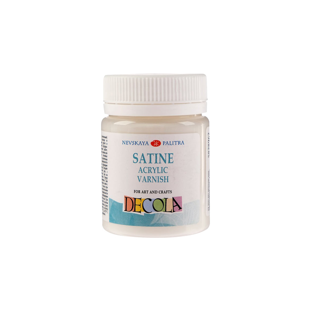 Decola Acrylic Satin Varnish for Art & Craft Finishing - Retail Maharaj