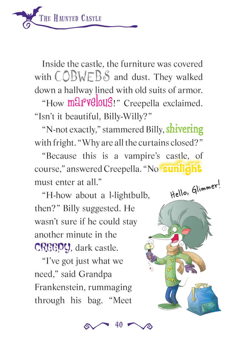 CREEPELLA VON CACKLEFUR#04 RETURN OF THE VAMPIRE [Paperback] GERONIMO STILTON - Retail Maharaj