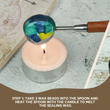 Decorative Wax Seal Stamp for Invitations, Letters & Crafts - Retail Maharaj
