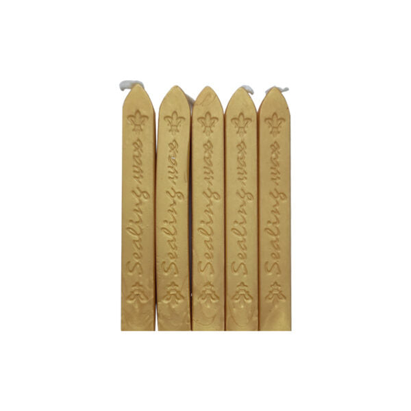 Sealing Wax Sticks Set of 5 for Wax Seal Stamps - Retail Maharaj