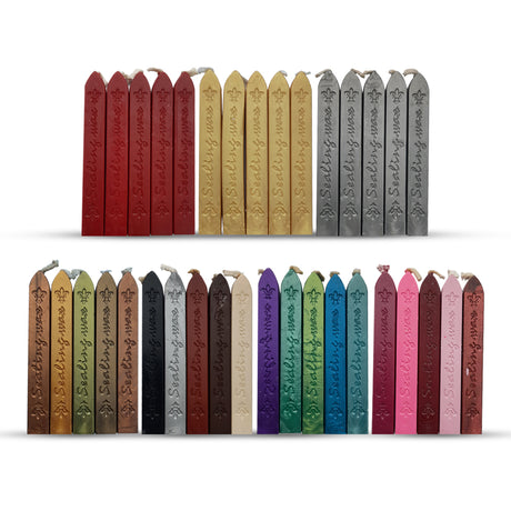 Sealing Wax Set of 5 Sticks for Wax Seal Stamps - Retail Maharaj