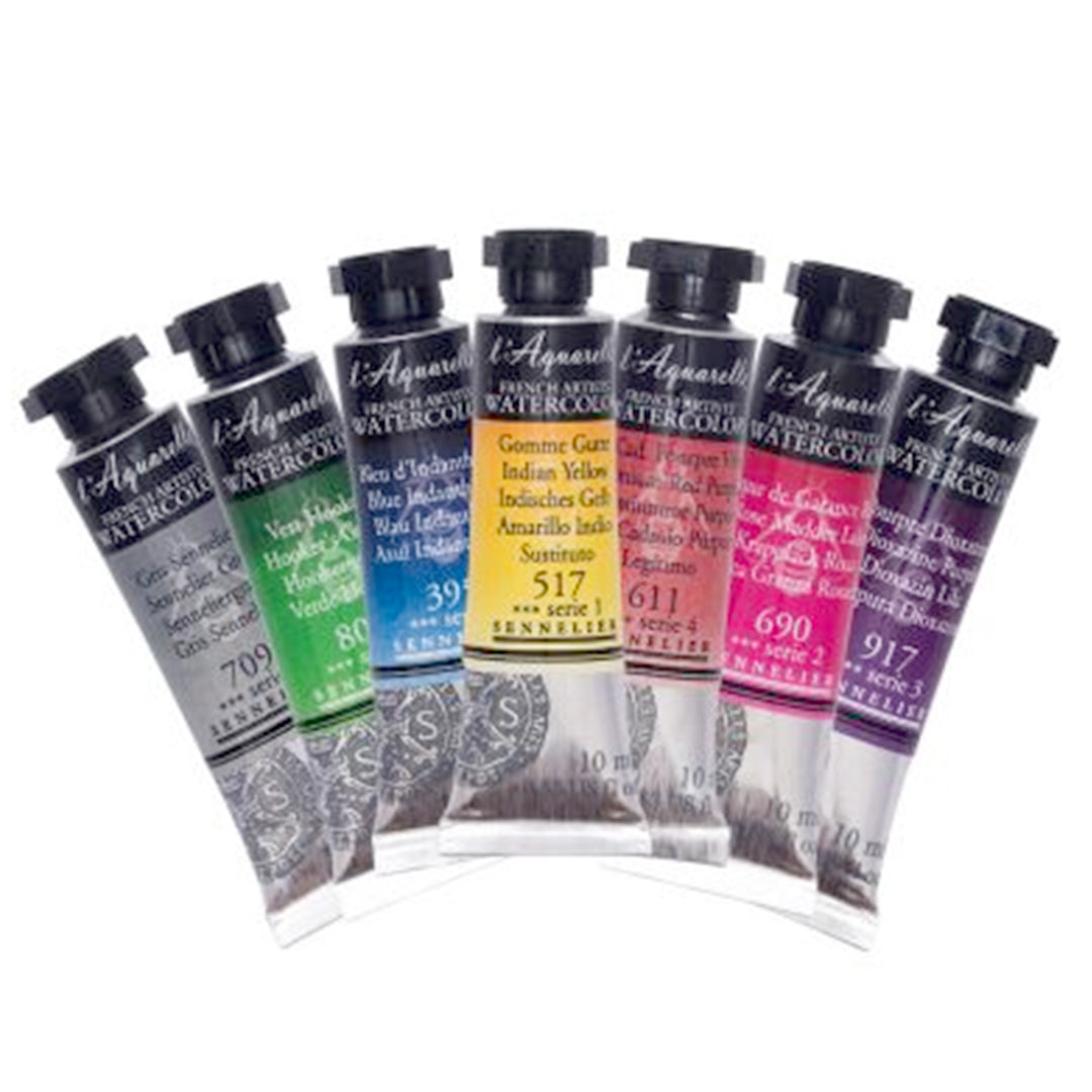Sennelier L Aquarelle Professional Watercolour Paint Tubes Open Stock Selection - Retail Maharaj