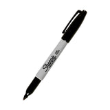 Sharpie Fine Tip Permanent Marker Pen Black - Retail Maharaj