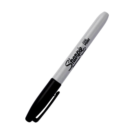 Sharpie Fine Tip Permanent Marker Pen Black - Retail Maharaj