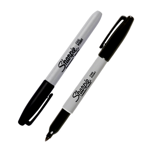 Sharpie Fine Tip Permanent Marker Pen Black - Retail Maharaj