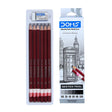 DOMS Graphite Drawing and Sketching Pencil Set with Eraser for Artists and Students - Retail Maharaj