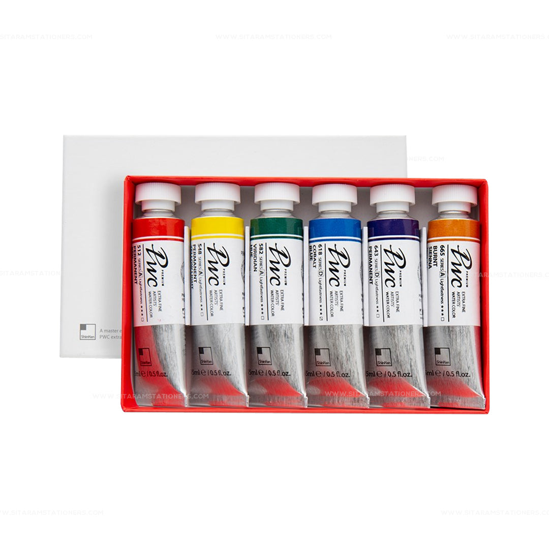 ShinHan PWC Extra Fine Watercolor 15ml Tube Sets - Retail Maharaj
