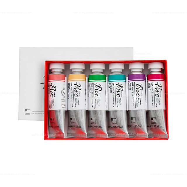 ShinHan PWC Extra Fine Watercolor 15ml Tube Sets - Retail Maharaj
