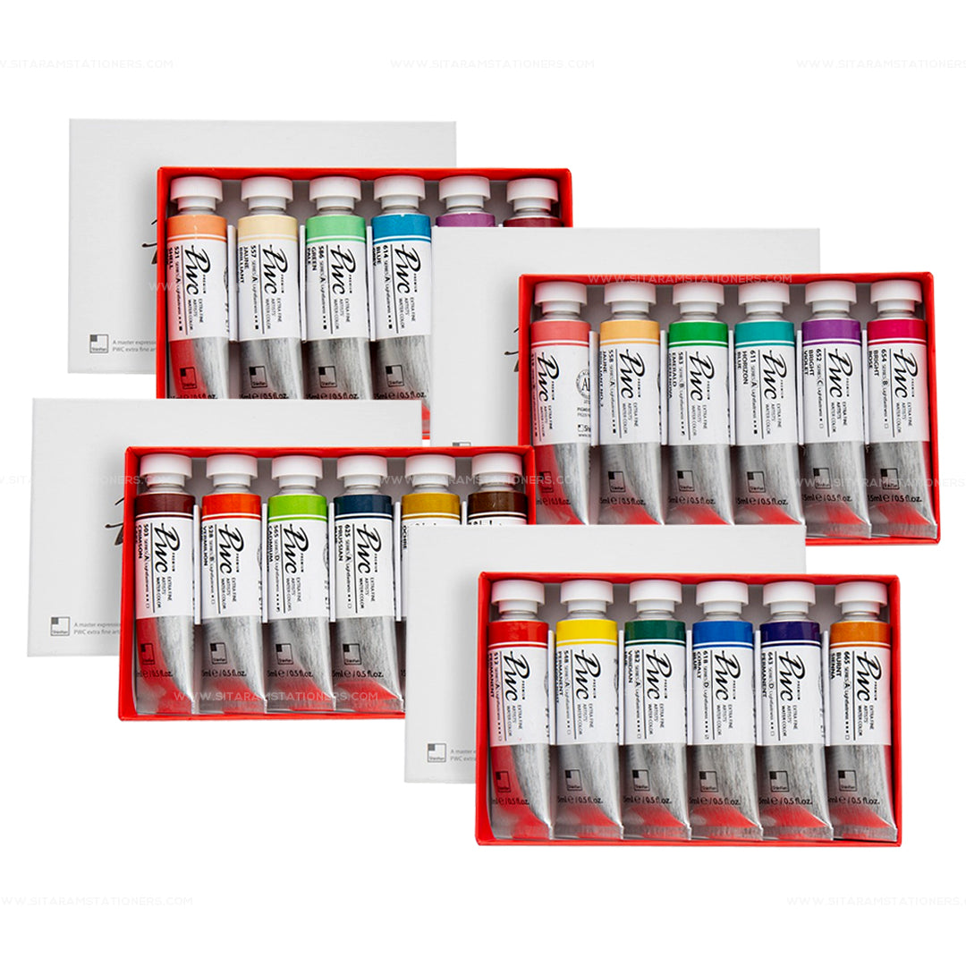 ShinHan PWC Extra Fine Watercolor 15ml Tube Sets - Retail Maharaj
